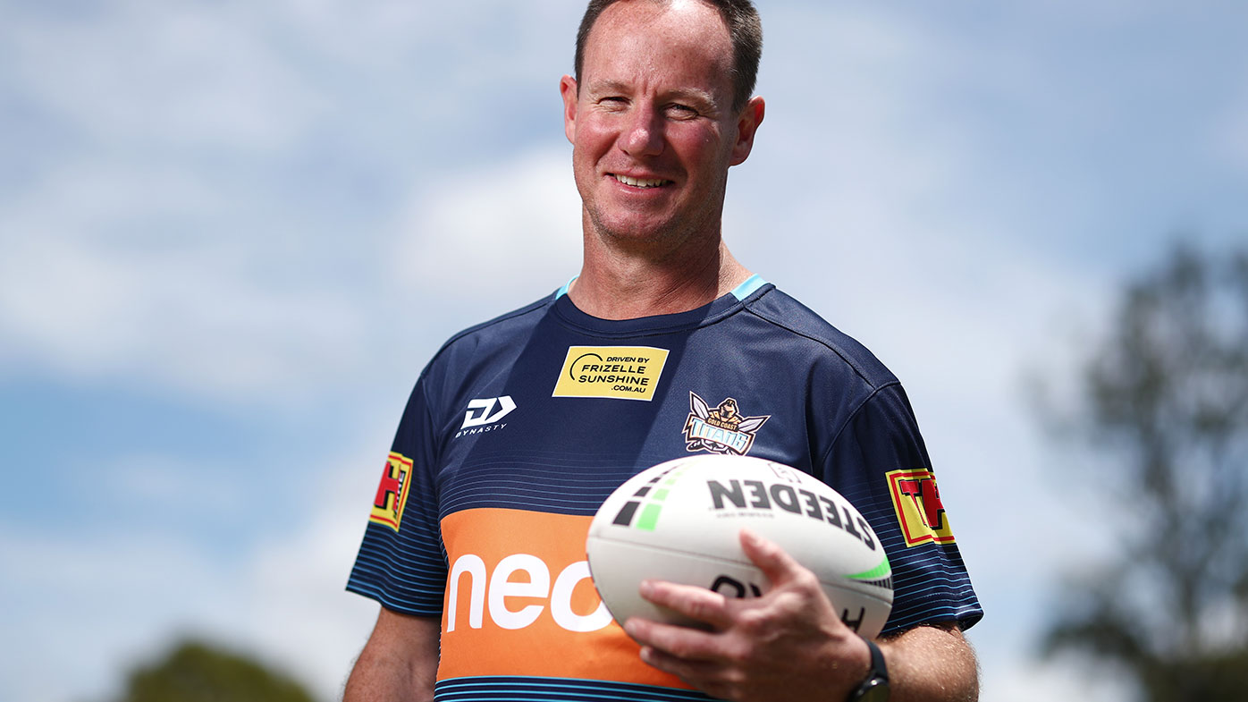 Gold Coast coach Justin Holbrook.