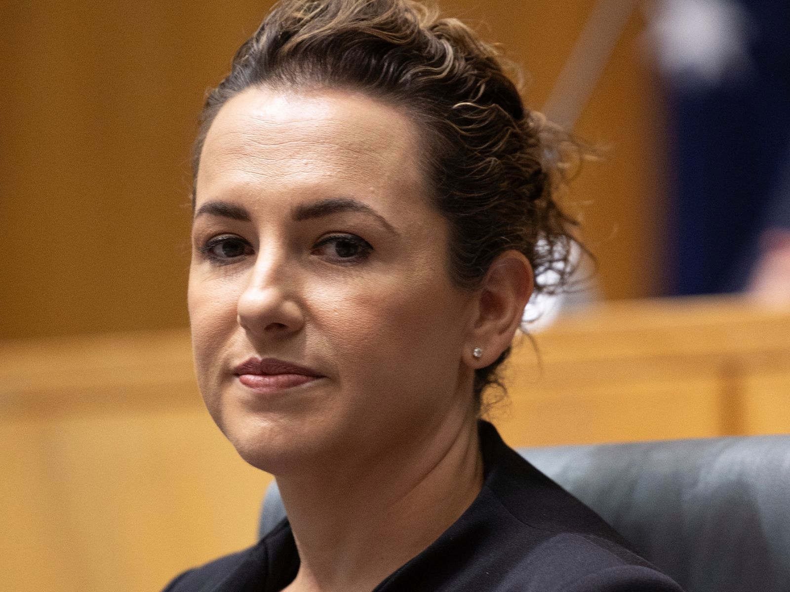 Chief Minister of the Northern Territory Lia Finocchiaro during a press conference following a National Cabinet meeting, at Parliament House in Canberra on Friday 6 September 2024. fedpol Photo: Alex Ellinghausen
