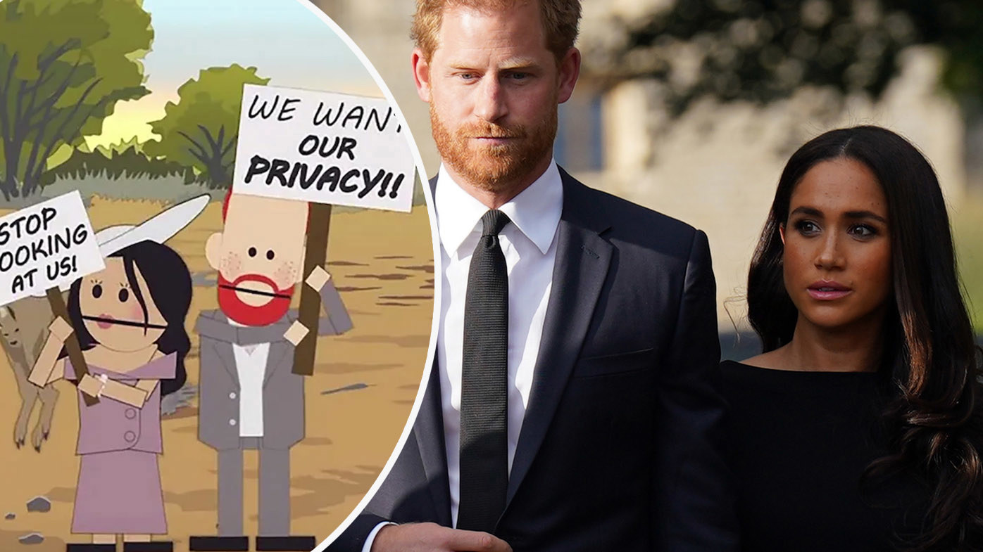 Harry and Meghan respond to South Park Privacy Tour episode