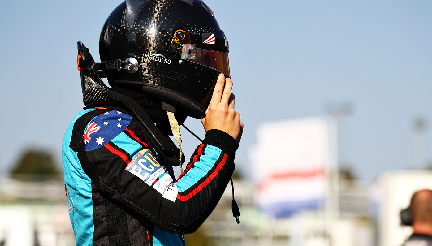 Australia's F3 driver Calan Williams.