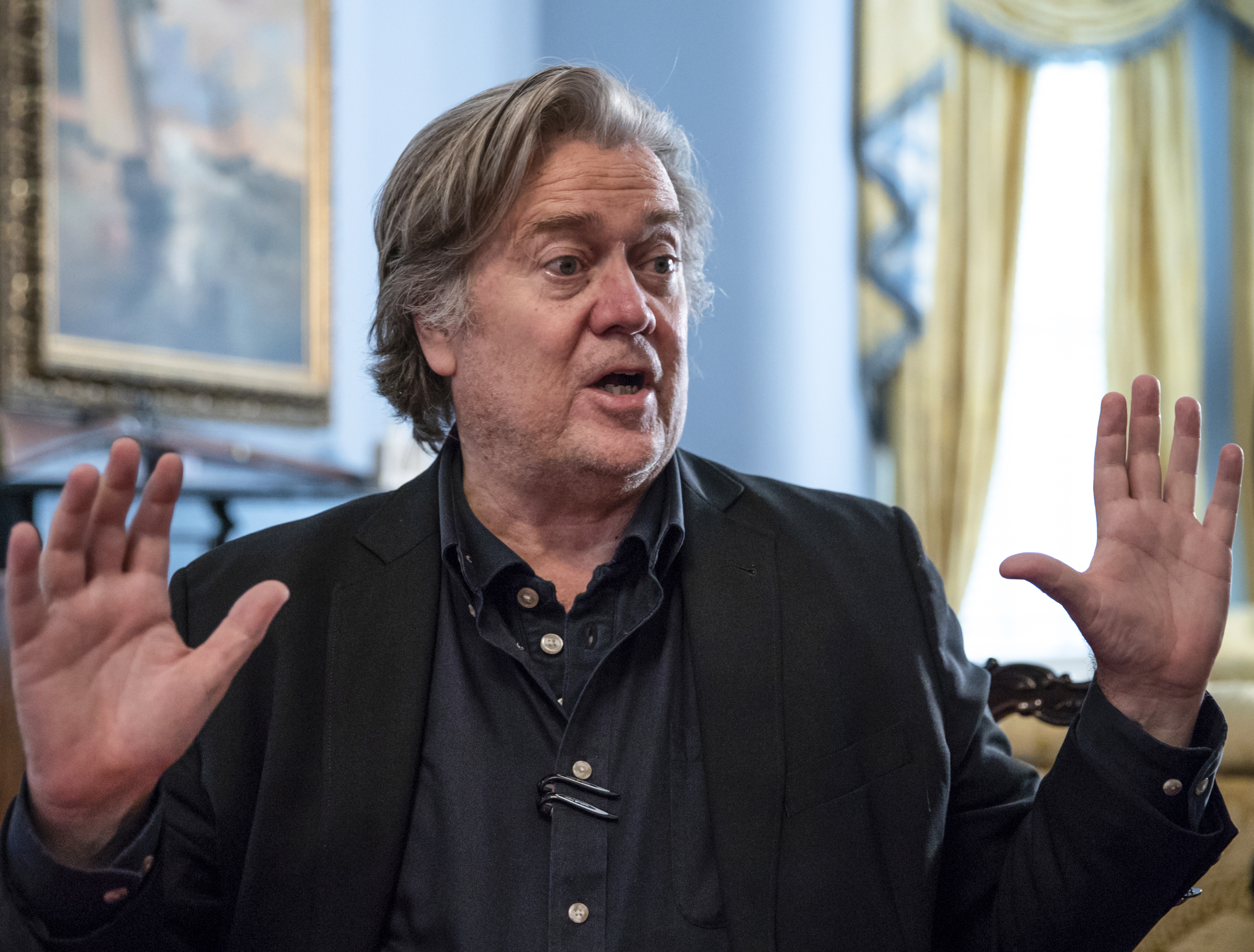 Steve Bannon was President Donald Trump's former chief strategist. 