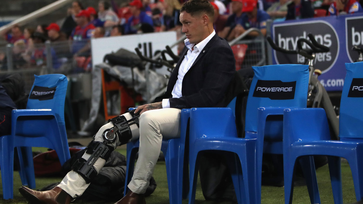 Kurt Mann injured. (Getty)