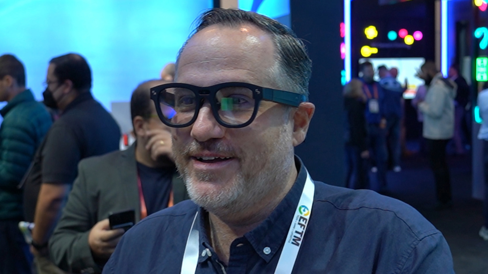 Lentes TCL RayNeo X2 AR en CES Las Vegas.