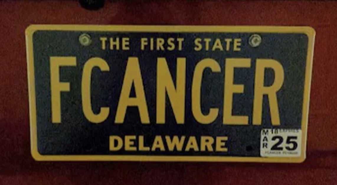 US survivor wins legal battle over ‘FCANCER’ number plate