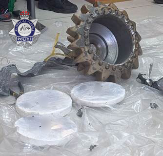 Drug plot Australia Chile cocaine