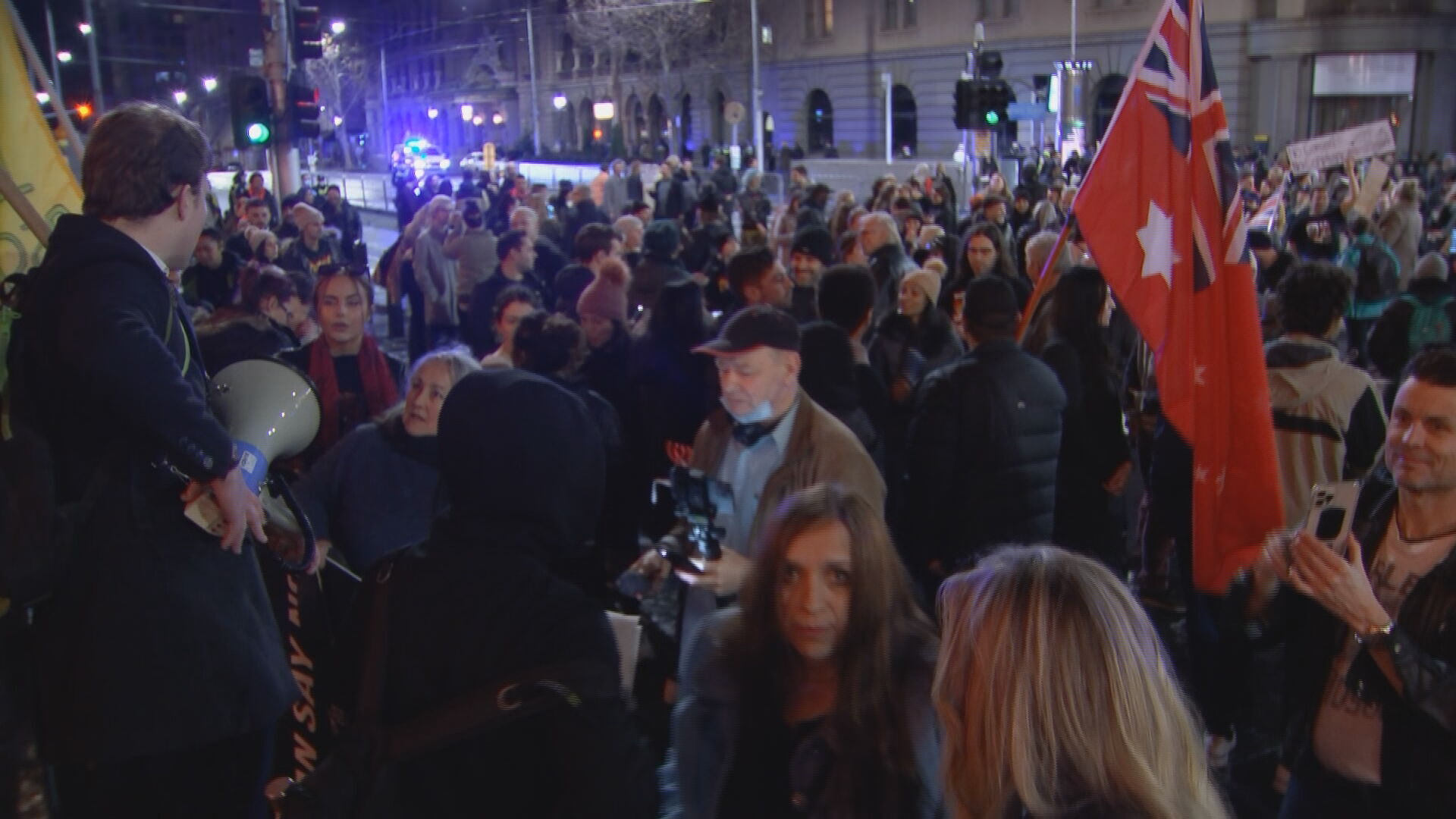 Flinders Street protests