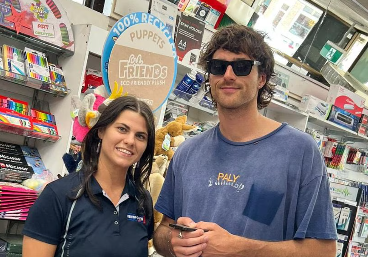 Jacob Elordi suprises fans at newagency buying a pair of thongs