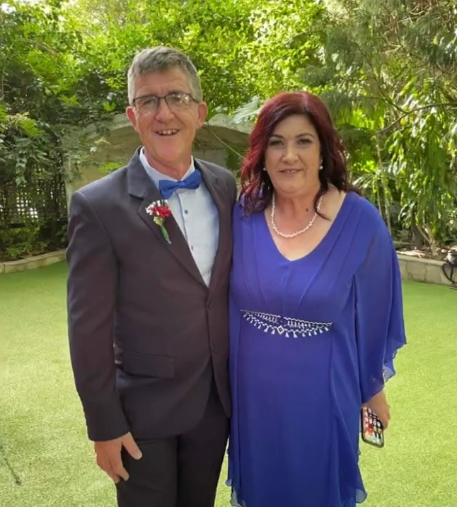 Anita Warburton, the wife of Michael Warburton, who died in a crash in Brisbane's east has revealed she "will love" her late husband "forever".