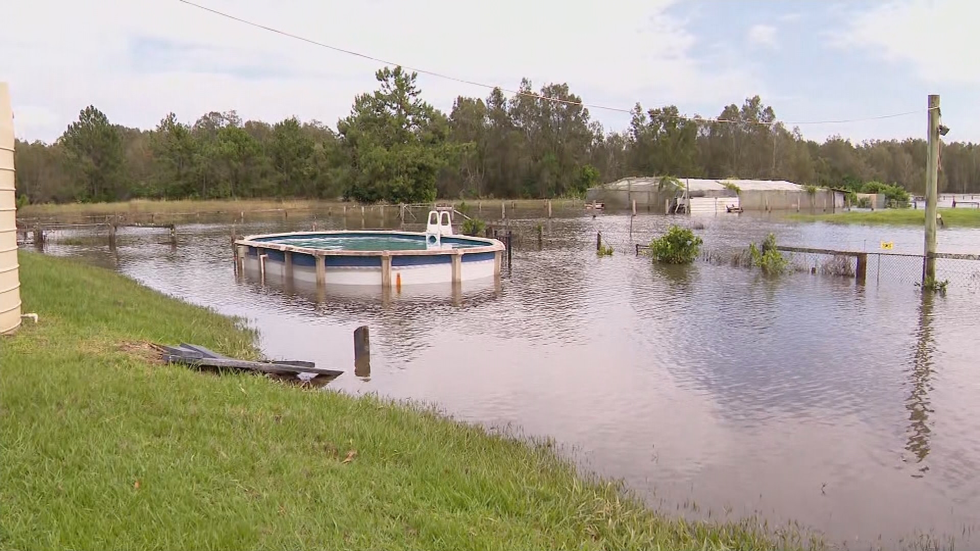 Flooding Beachmere Queensland