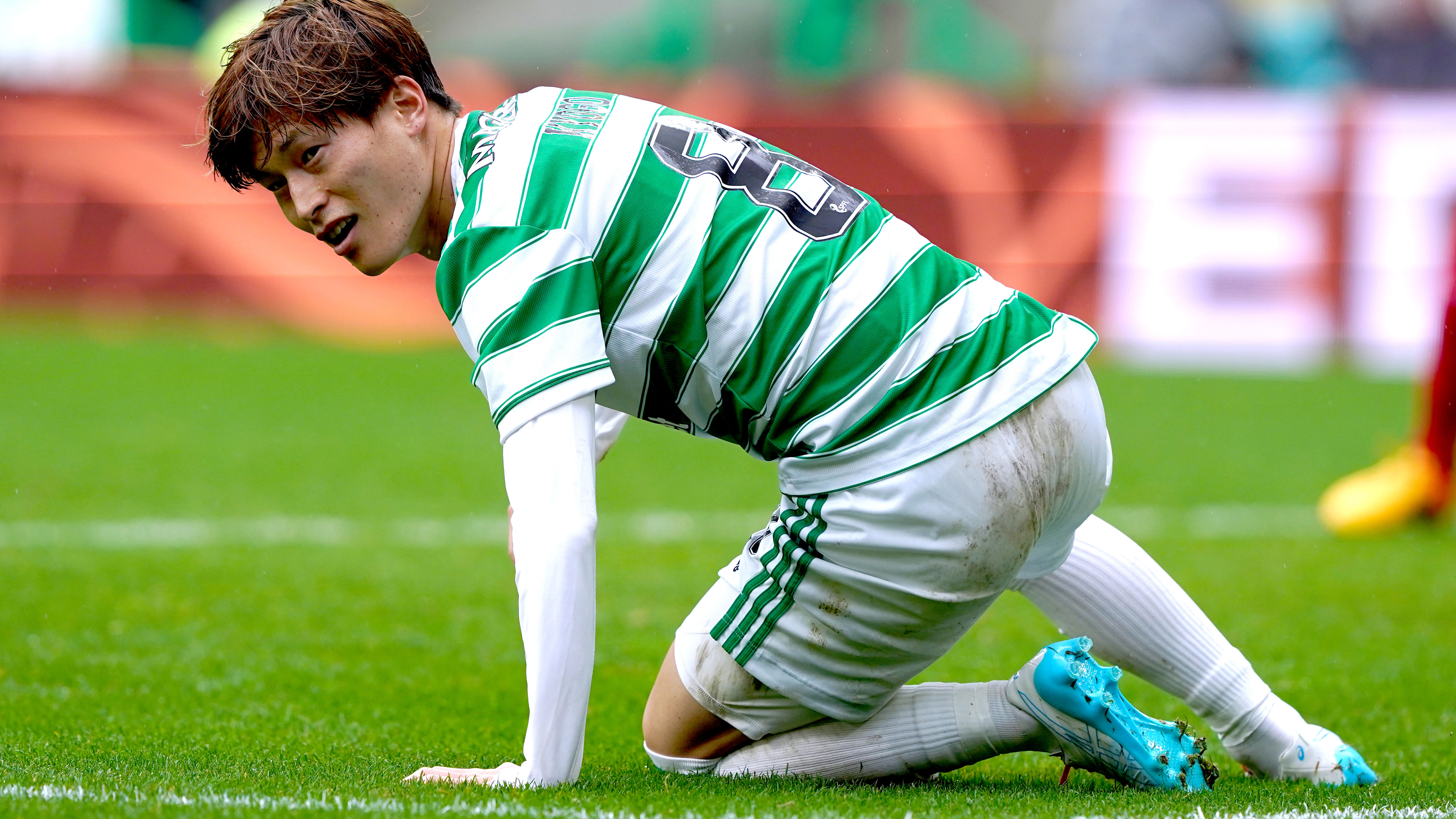 Celtic's Kyogo Furuhashi has been a star for the club this season.