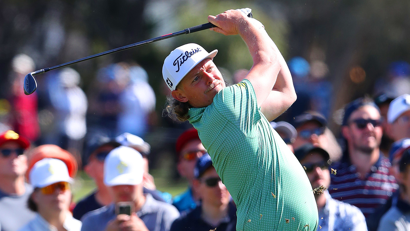 Cameron Smith, Captain of the Rippers on the 4th fairway during day one of Liv Golf Adelaide at The Grange Golf Course on April 21, 2023 in Adelaide, Australia. (Photo by Sarah Reed/Getty Images)