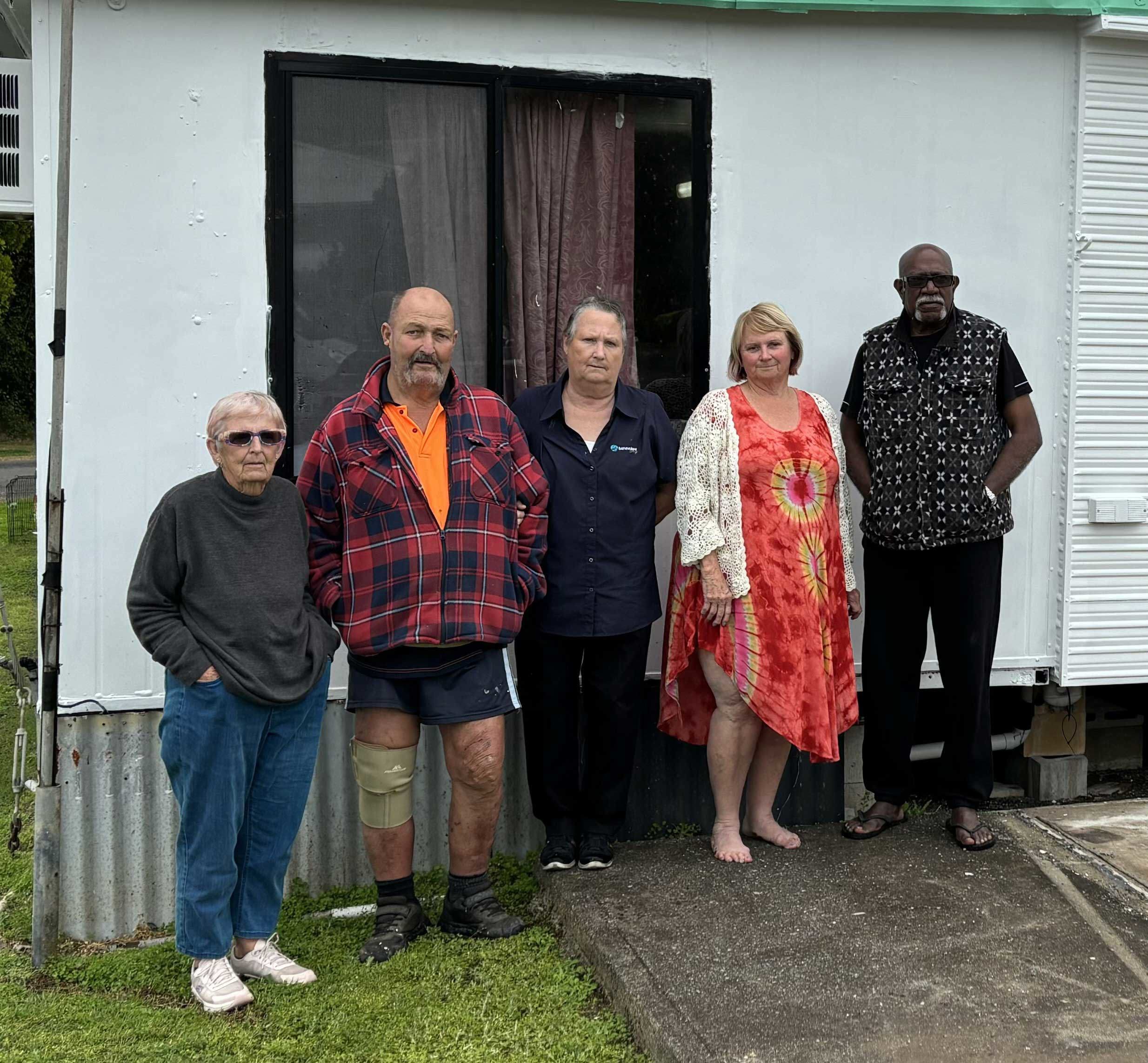 The long term residents of Keppel Sands Caravan Park have been have told they must pack up and leave.