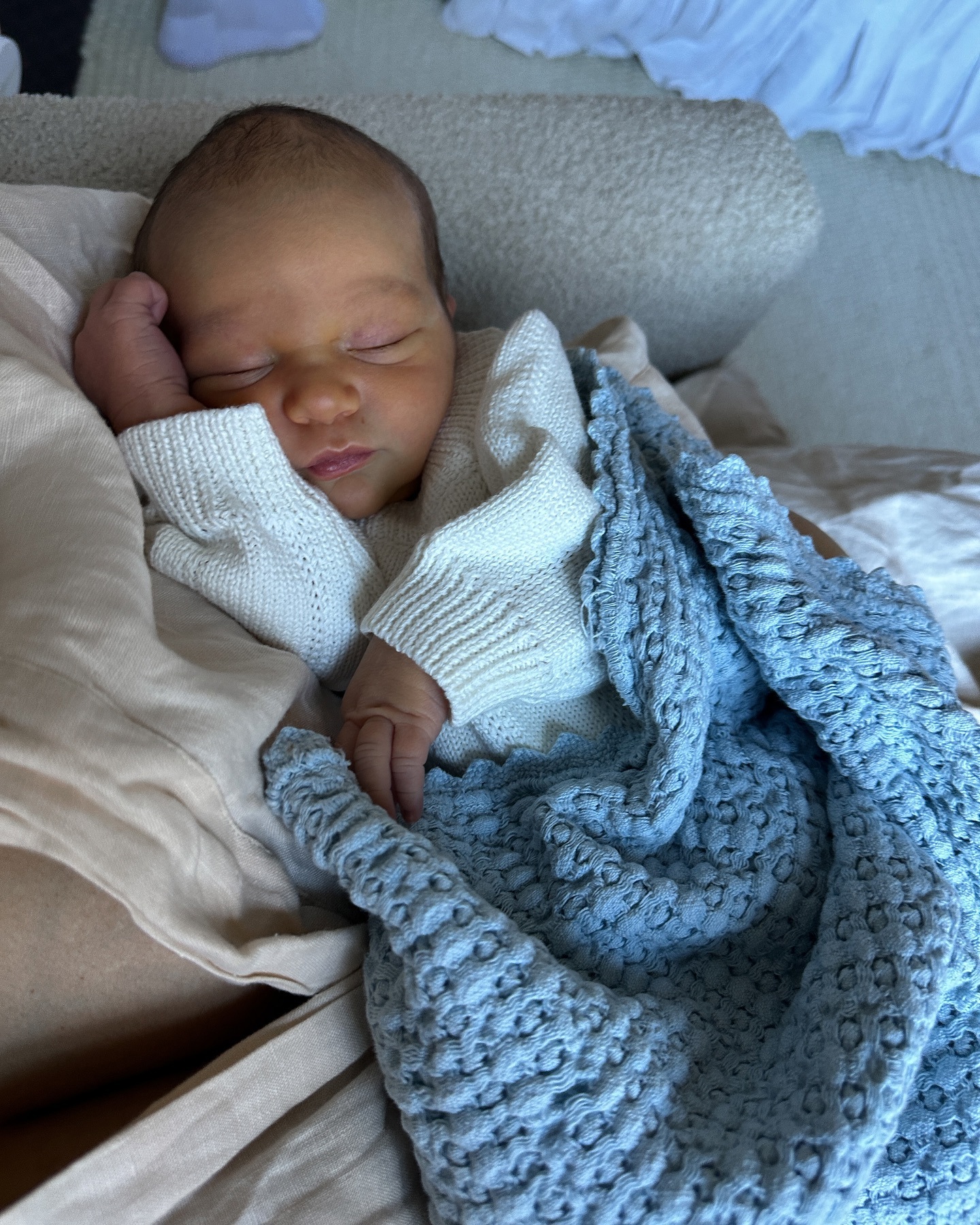 Jade and Lachie Brycki's son Fletcher