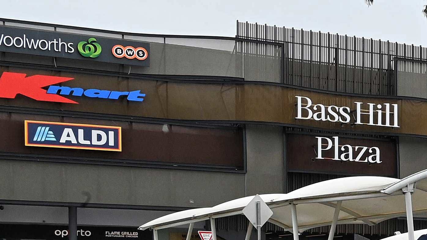 The woman allegedly assaulted an off-duty officer at Bass Hill Plaza.