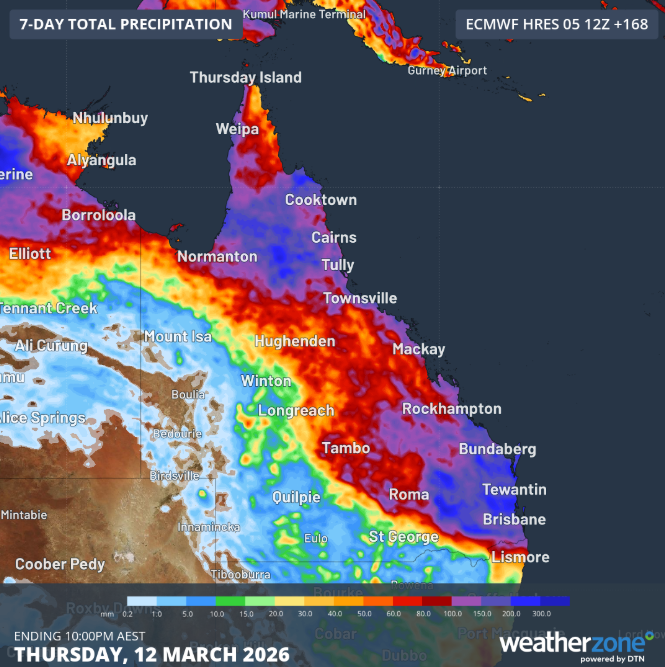 Queensland rainfall