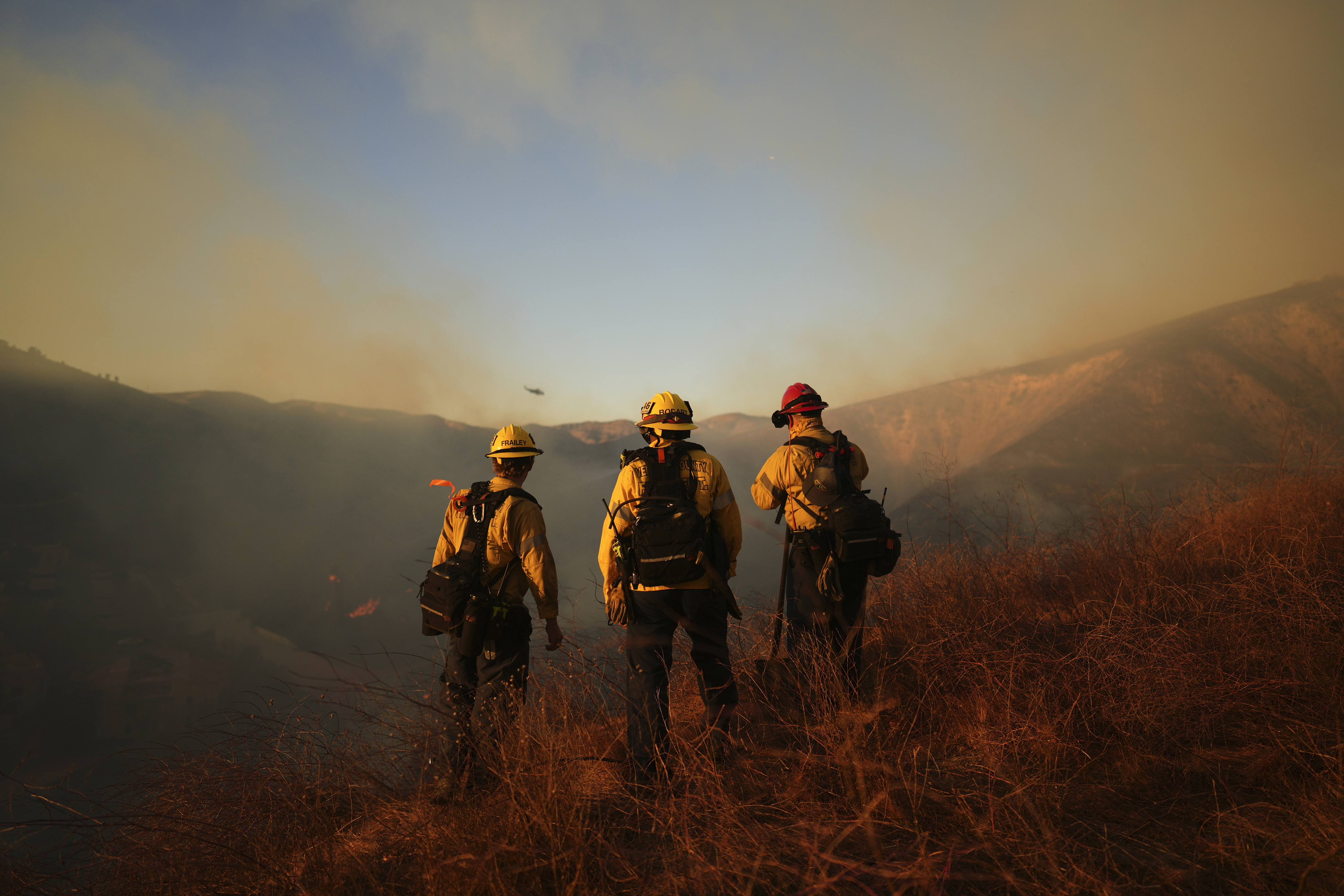 Incendio Kenneth en West Hills, California