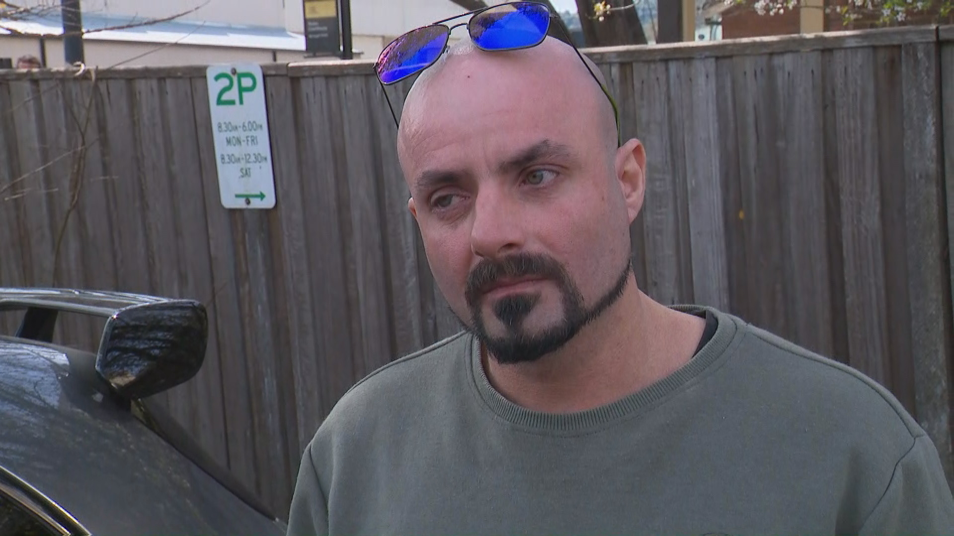 Exaven White the father of Antonio Desisto one of the victims of the Buxton crash.
