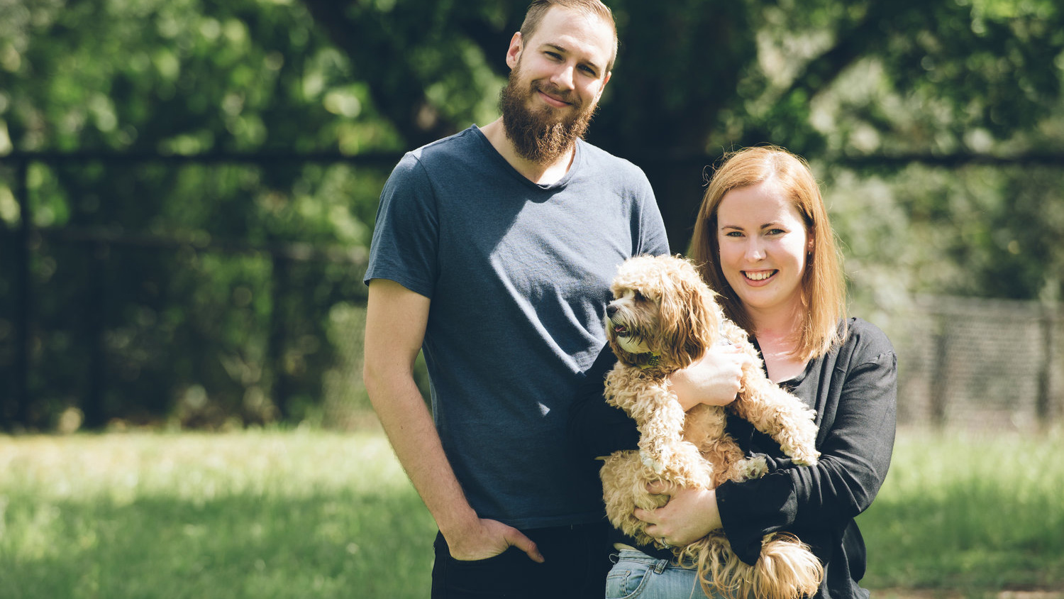 Emma Betts, pictured with her husband Serge.