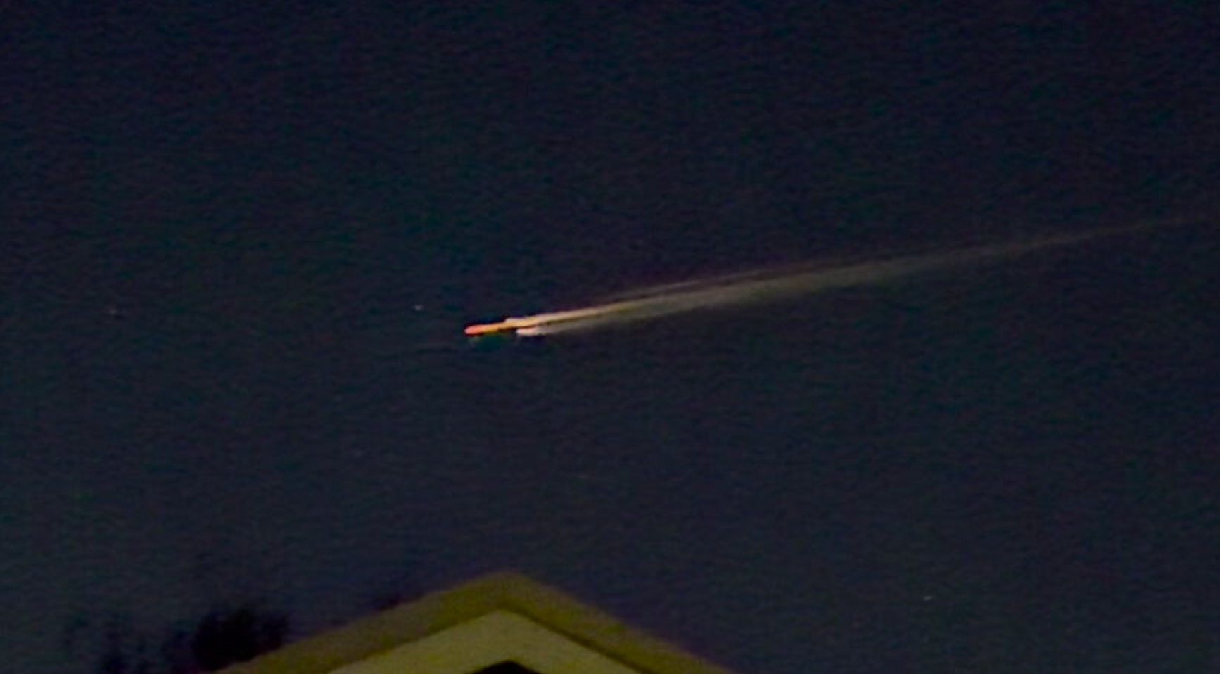 Space junk seen in Melbourne