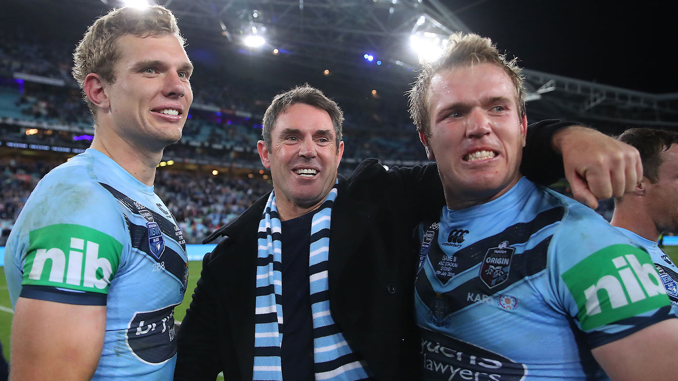 Tom Trbojevic, Brad Fittler and Jake Trbojevic