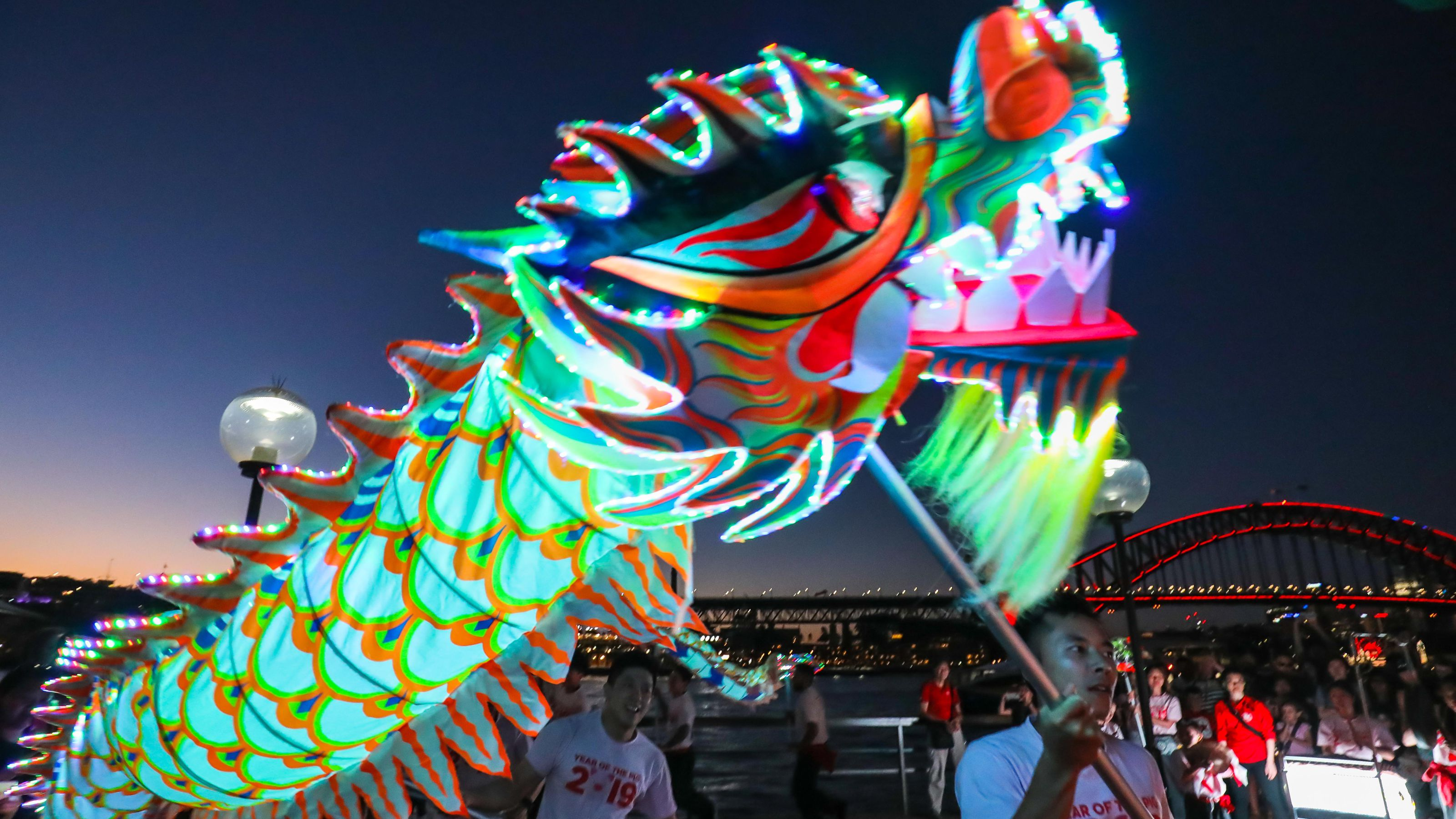 For Chinese Lunar New Year tourists, retailers roll out rabbit dances, red  lanterns