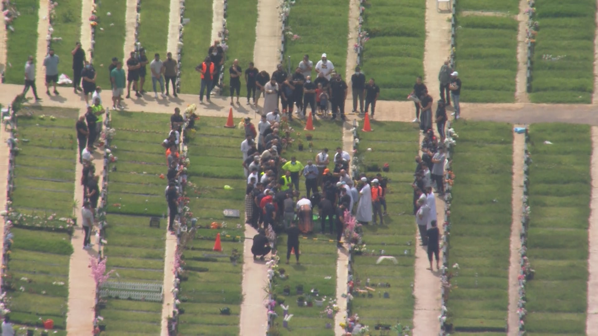 A funeral has been held for slain Sydney gangster Ghassan Amoun after he was shot dead last week.