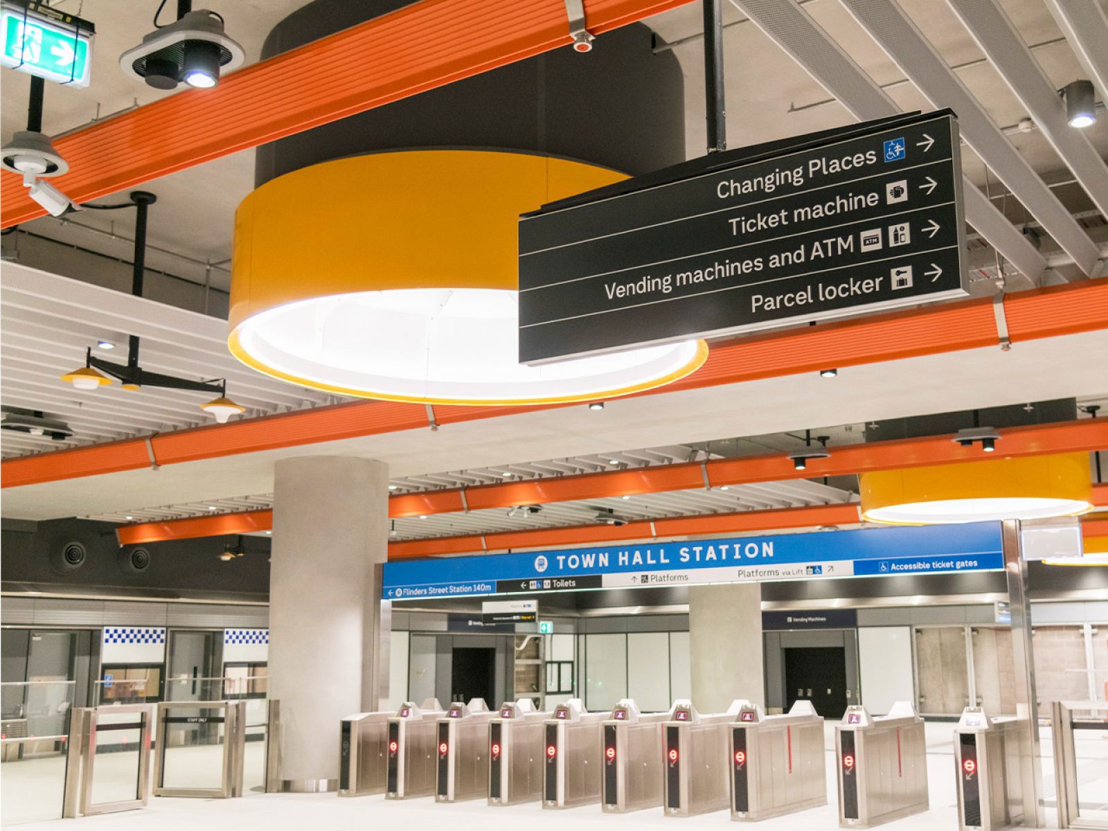 Melbourne Metro Tunnel town hall station