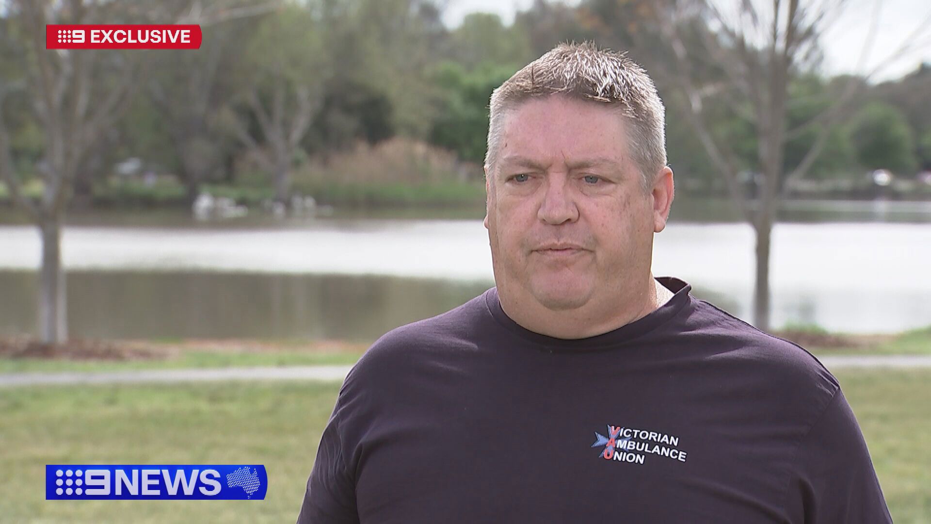 Andrew Bishop had spent 40 years volunteering and working in emergency services when his career was halted by the shot of an ambulance roll-over.