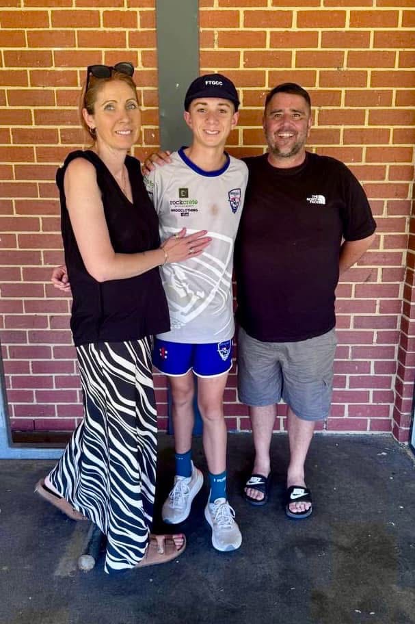 Ben Austin, 17, died after he was hit in the head and neck by a cricket ball during a training session on Tuesday evening.