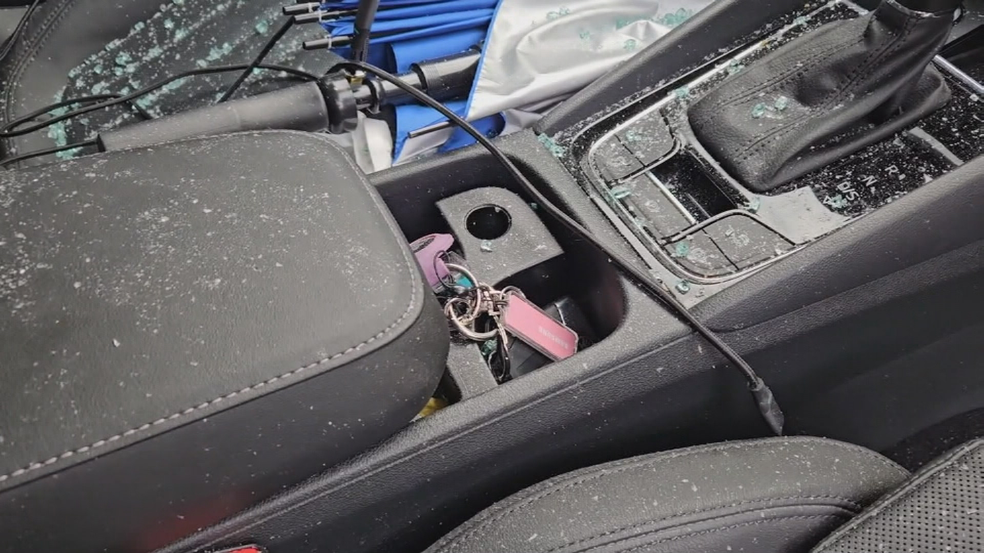 Lewis and Sarah Cianci, from Beenleigh in Queensland, said their Skoda Kodiaq locked itself with their baby boy inside.