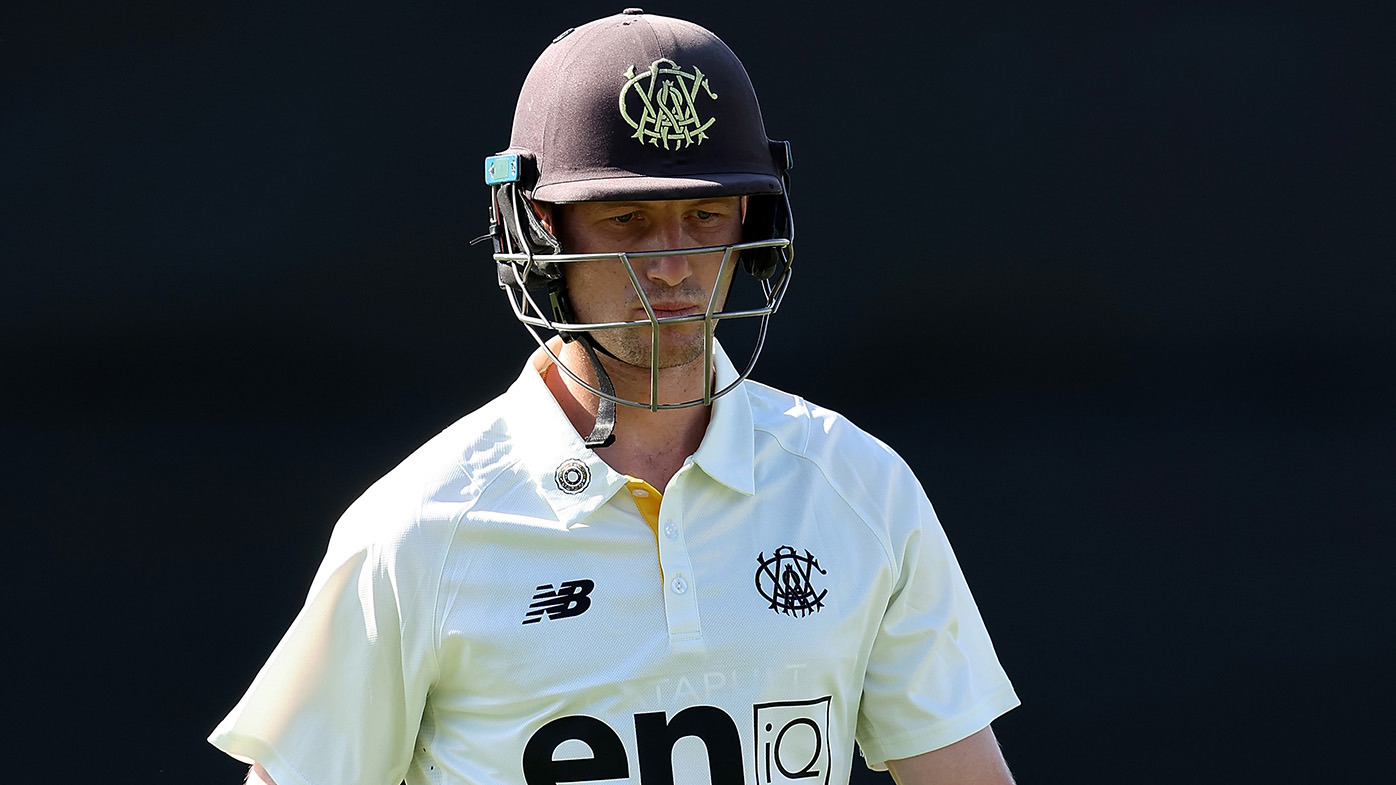 Cameron Bancroft of Western Australia walks from the field after being dismissed by Michael Neser of Queensland on Day 3 during the Sheffield Shield match between Western Australia and Queensland at the WACA Ground, on October 10, 2024, in Perth, Australia. (Photo by Paul Kane/Getty Images)