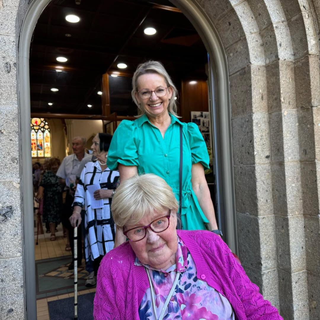 Sussan Ley and her mother Angela.