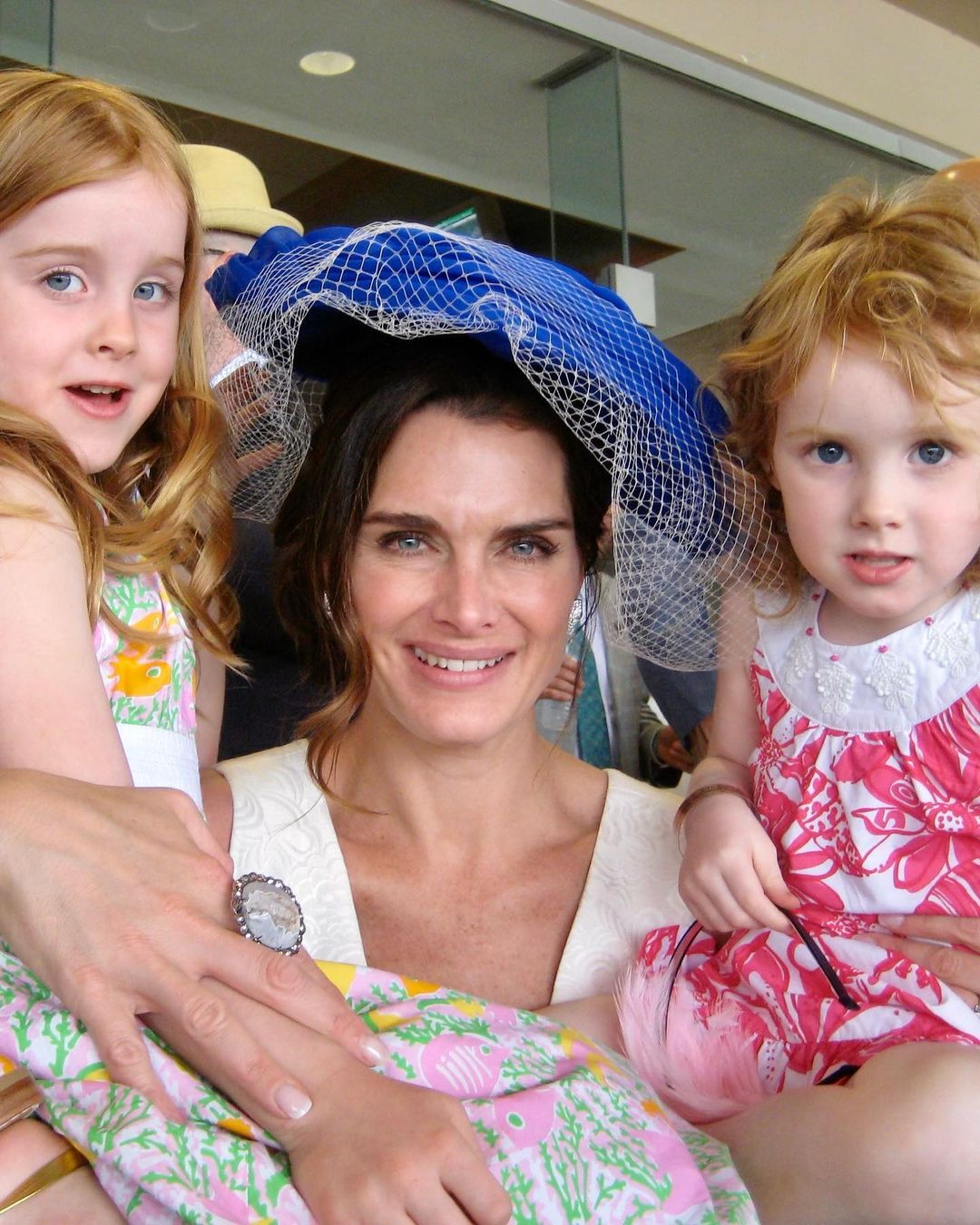 Brooke Shields, Rowan Henchy and Grier Henchy