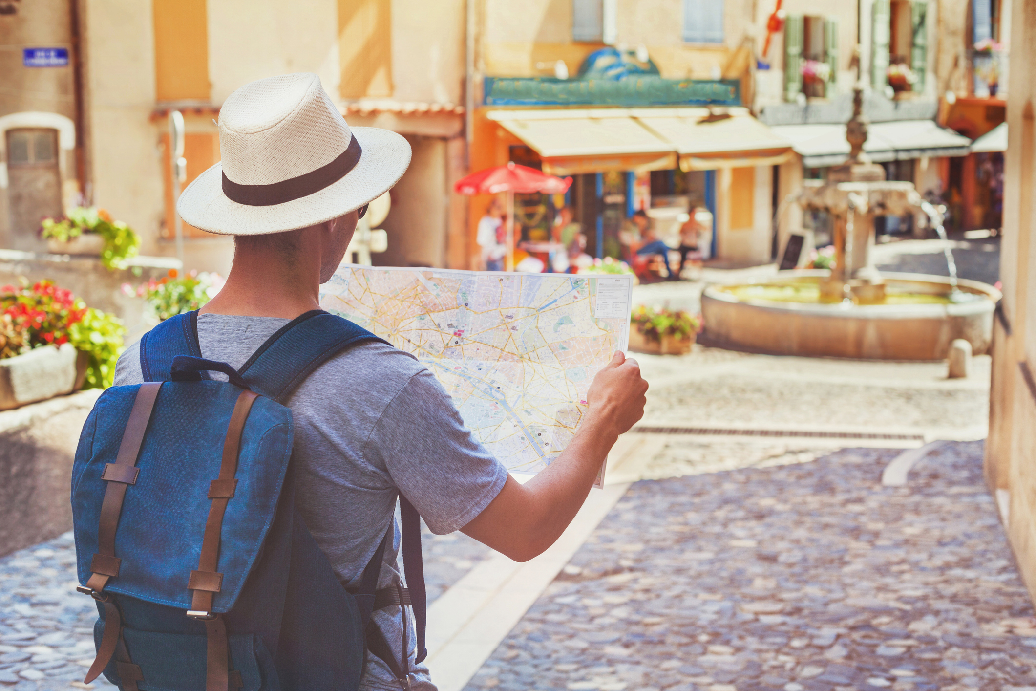 Backpacker tourist
