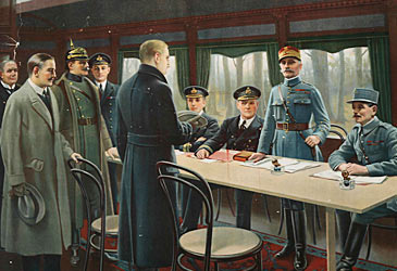 Signing of Armistice of 11 November 2018 (supplied)