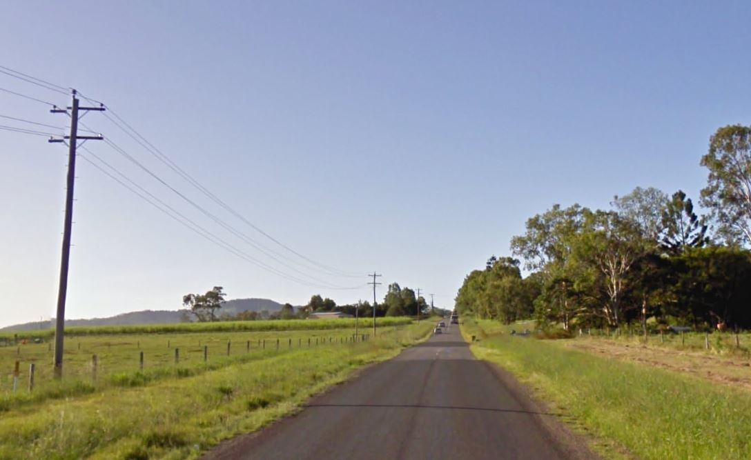 Police were called to the scene at about 5.50am after they were told the man was on Sarina Beach Road in Sarina.