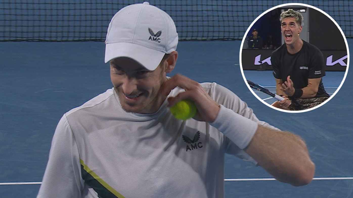 Australian Open 2023 Andy Murray v Thanasi Kokkinakis, video, highlights, priceless moment lost in marathon