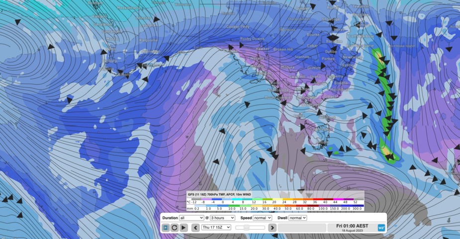 Cold weather is set to return to Australia's south-east this week.