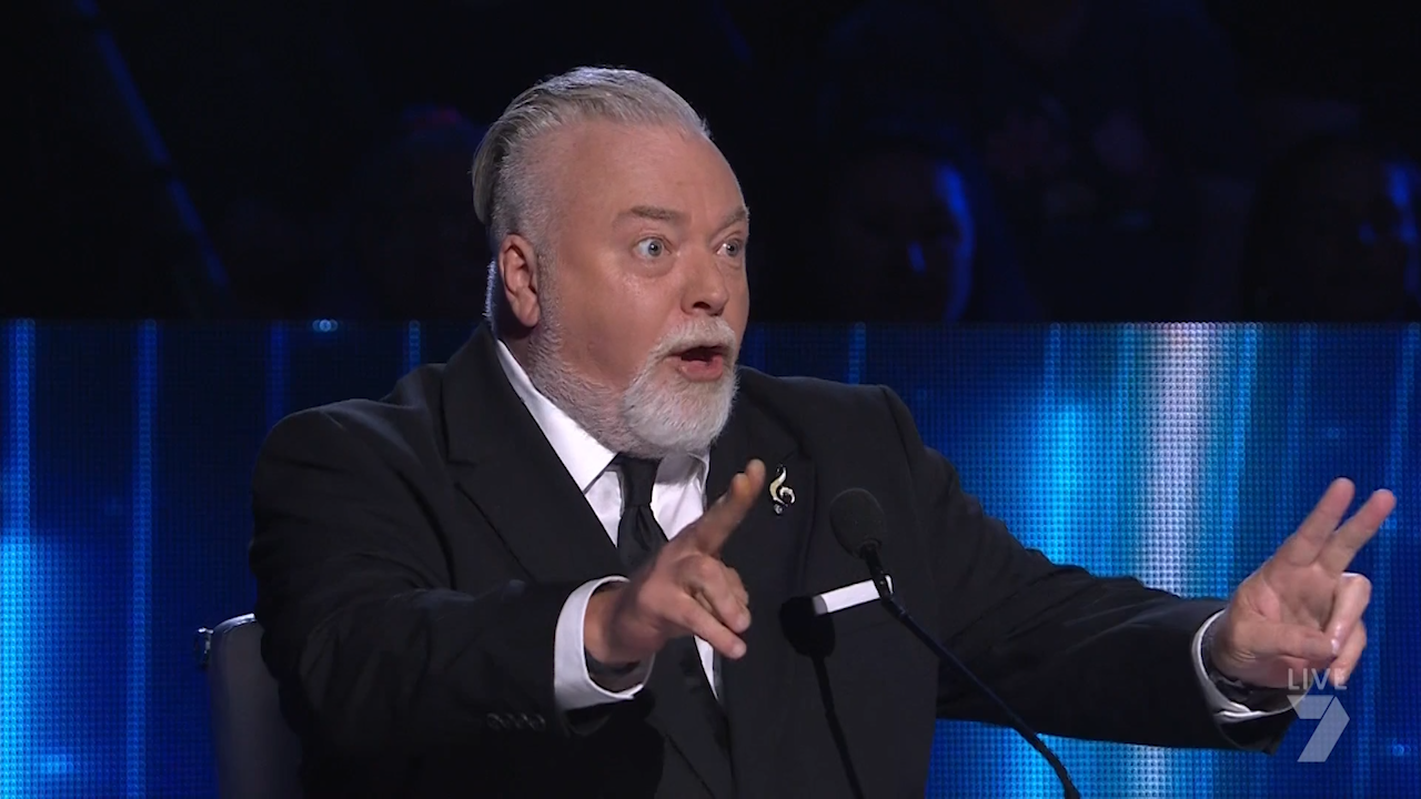 Kyle Sandilands spoke about his future on radio during an appearance on Australian Idol