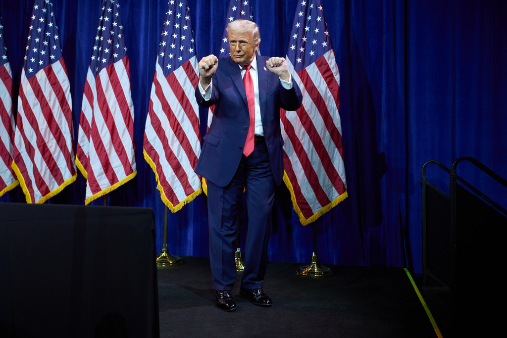 US President Donald Trump 