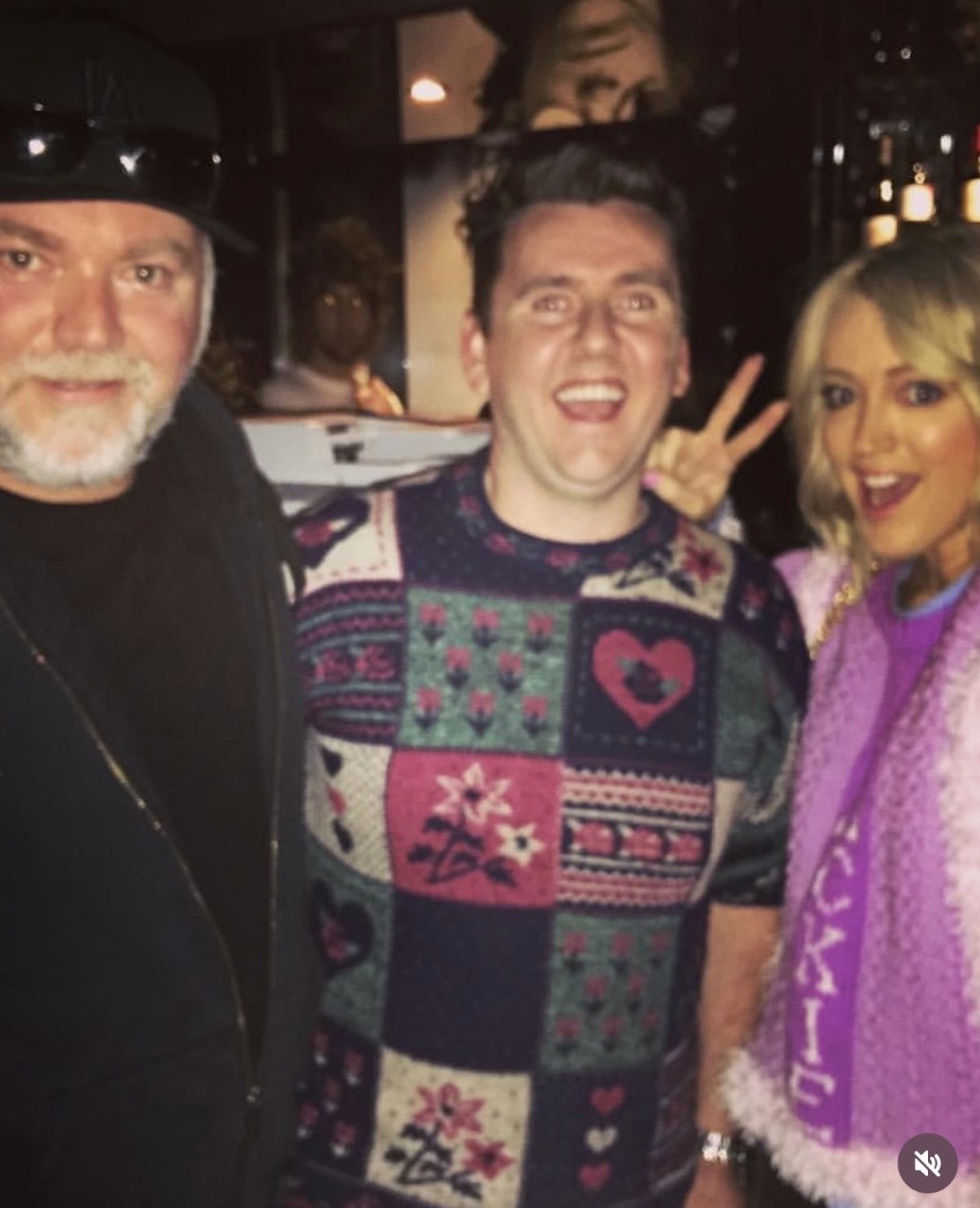 Intern Pete with Kyle and Jackie O.