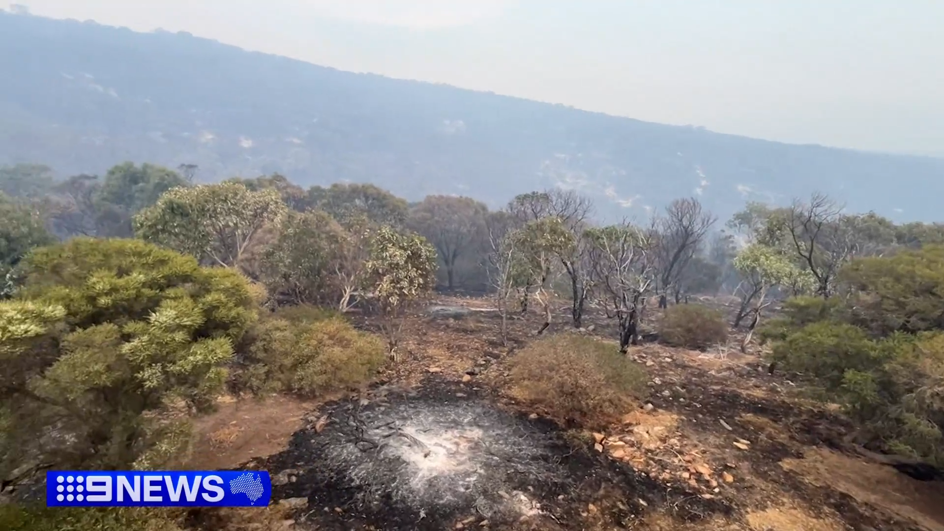 Deep Creek Conservation Park fire