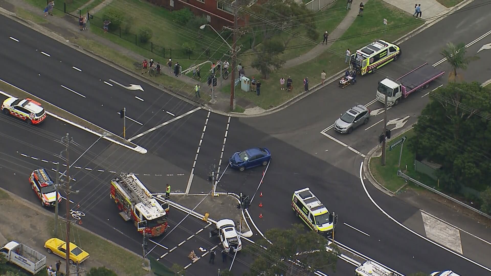 A﻿ major emergency operation is unfolding in Sydney's south this morning