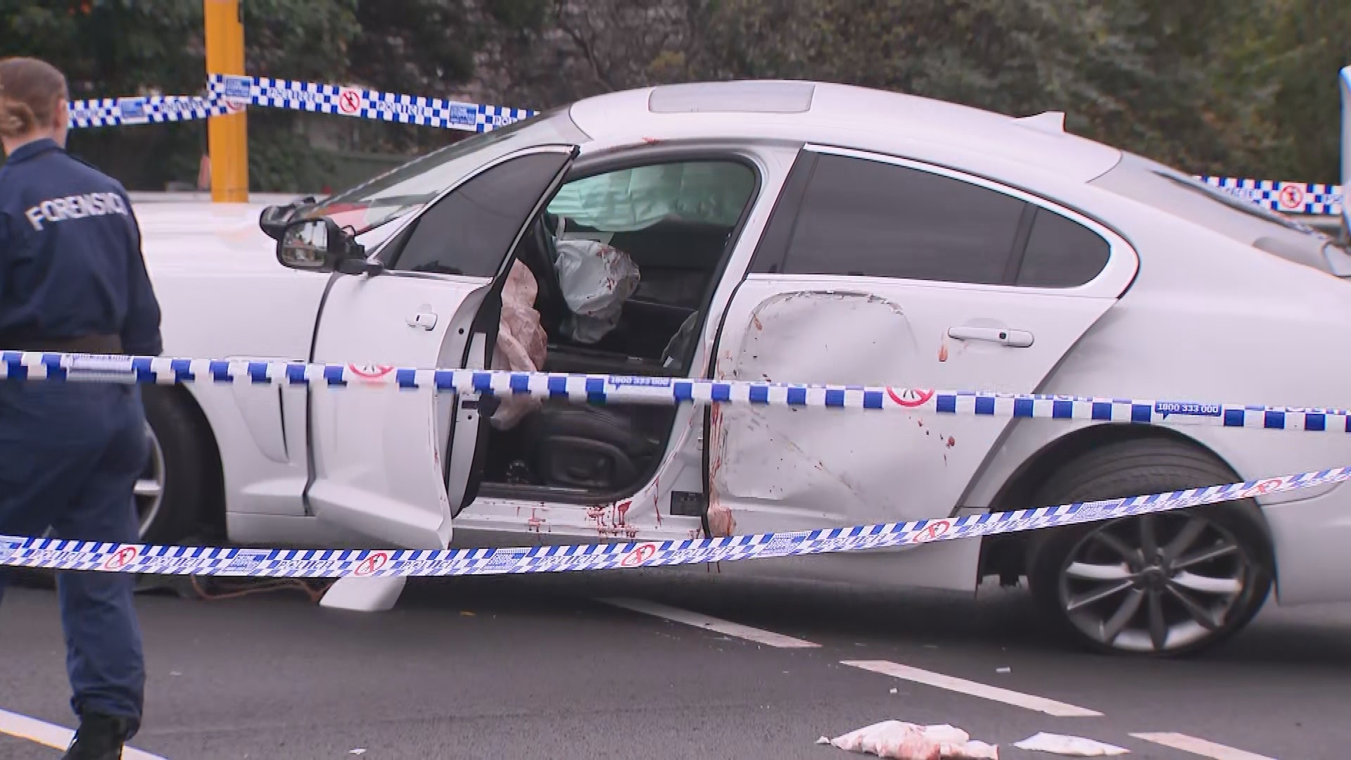 Stabbing and car crash Engadine south Sydney