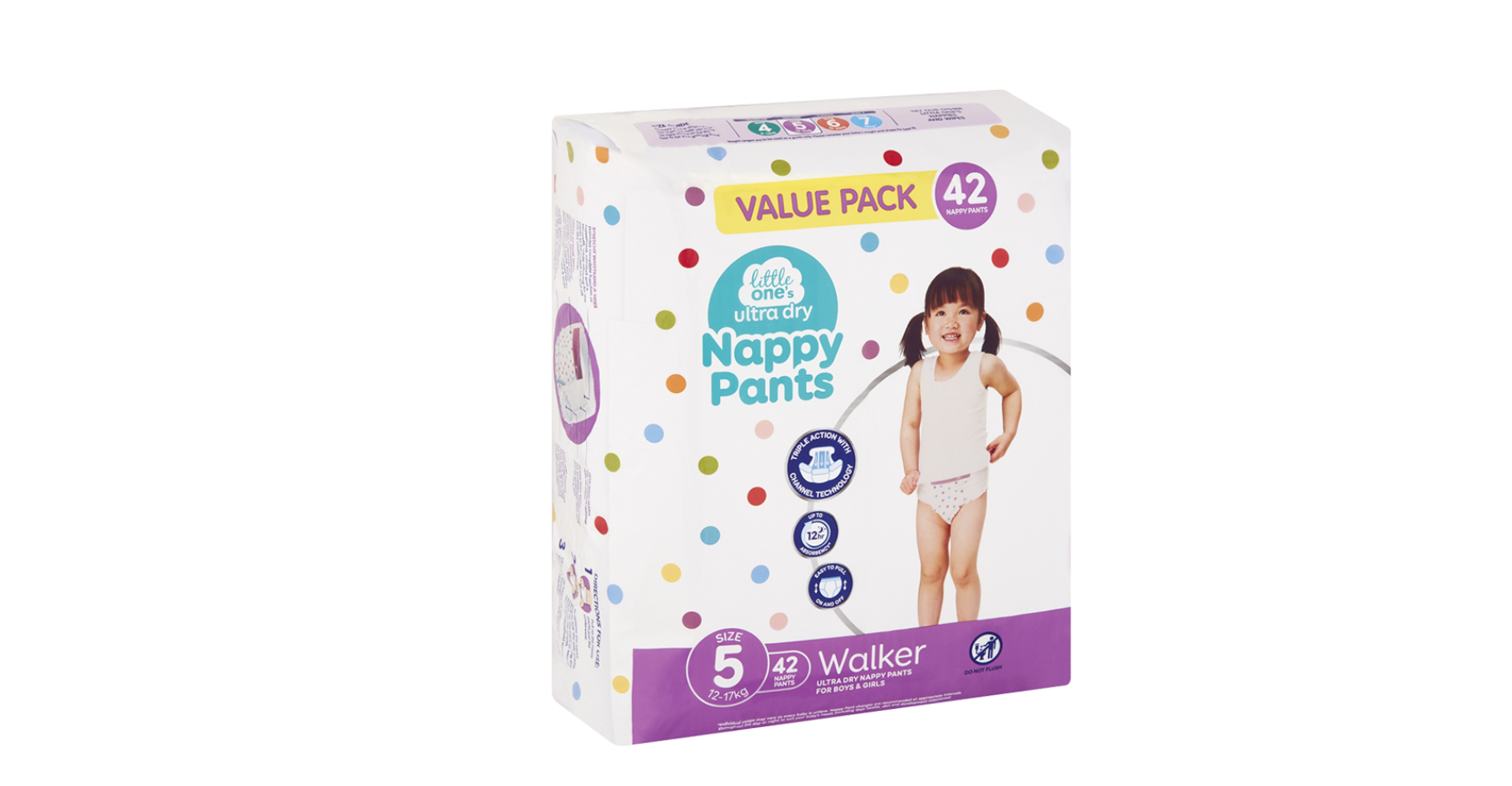 A picture of Little One's Ultra Dry Nappy Pants sold in Australia.