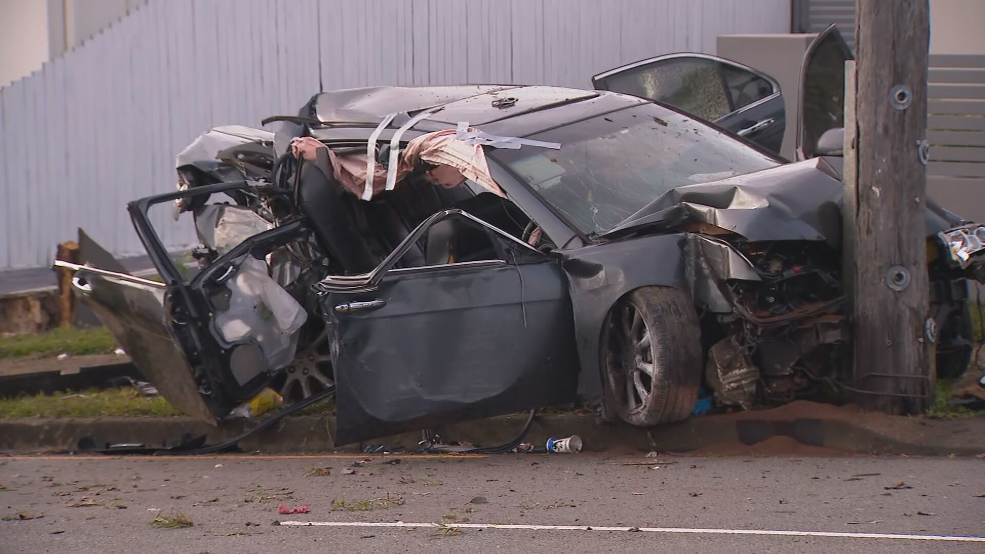 Five teenagers injured in crash at Beverly Hills, Sydney's south west.
