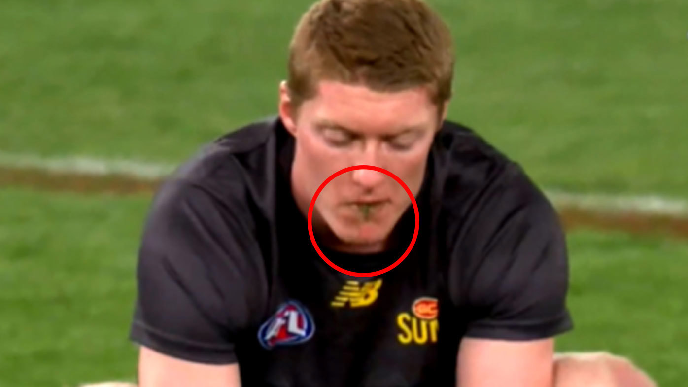AFL news 2023: Matt Rowell eating grass pre-game ritual baffles Kane