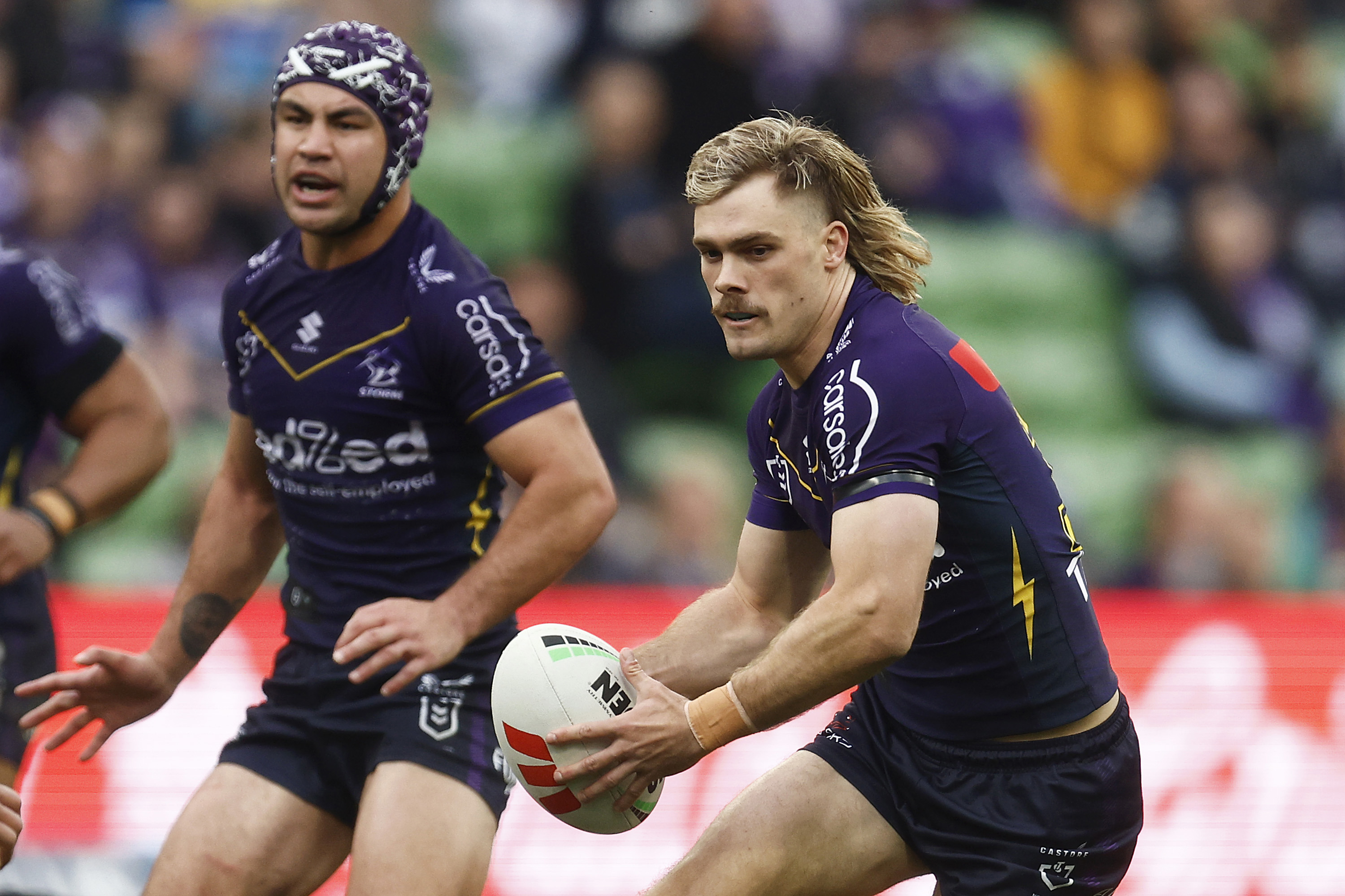 Brisbane Broncos v Melbourne Storm, NRL Round 27