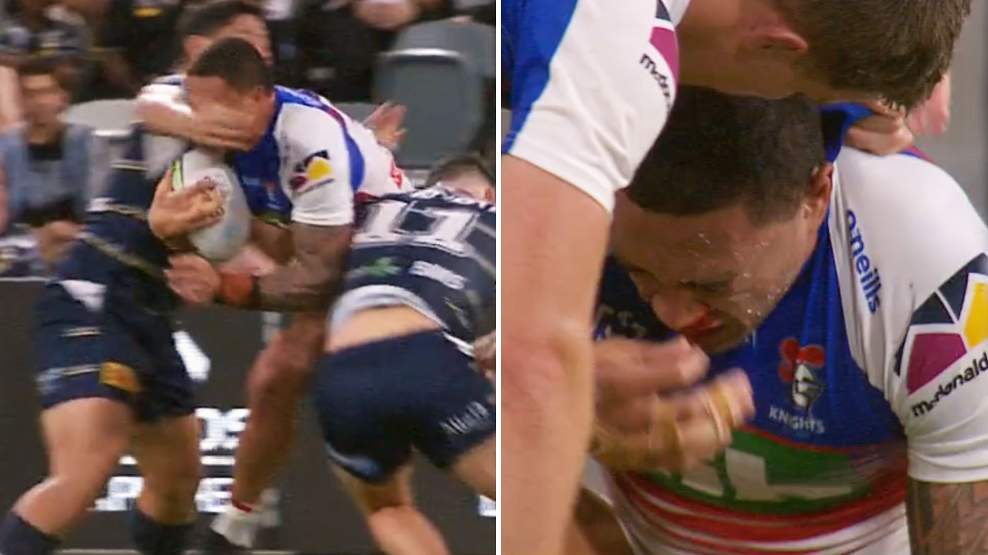 Taumalolo clips Frizell. 