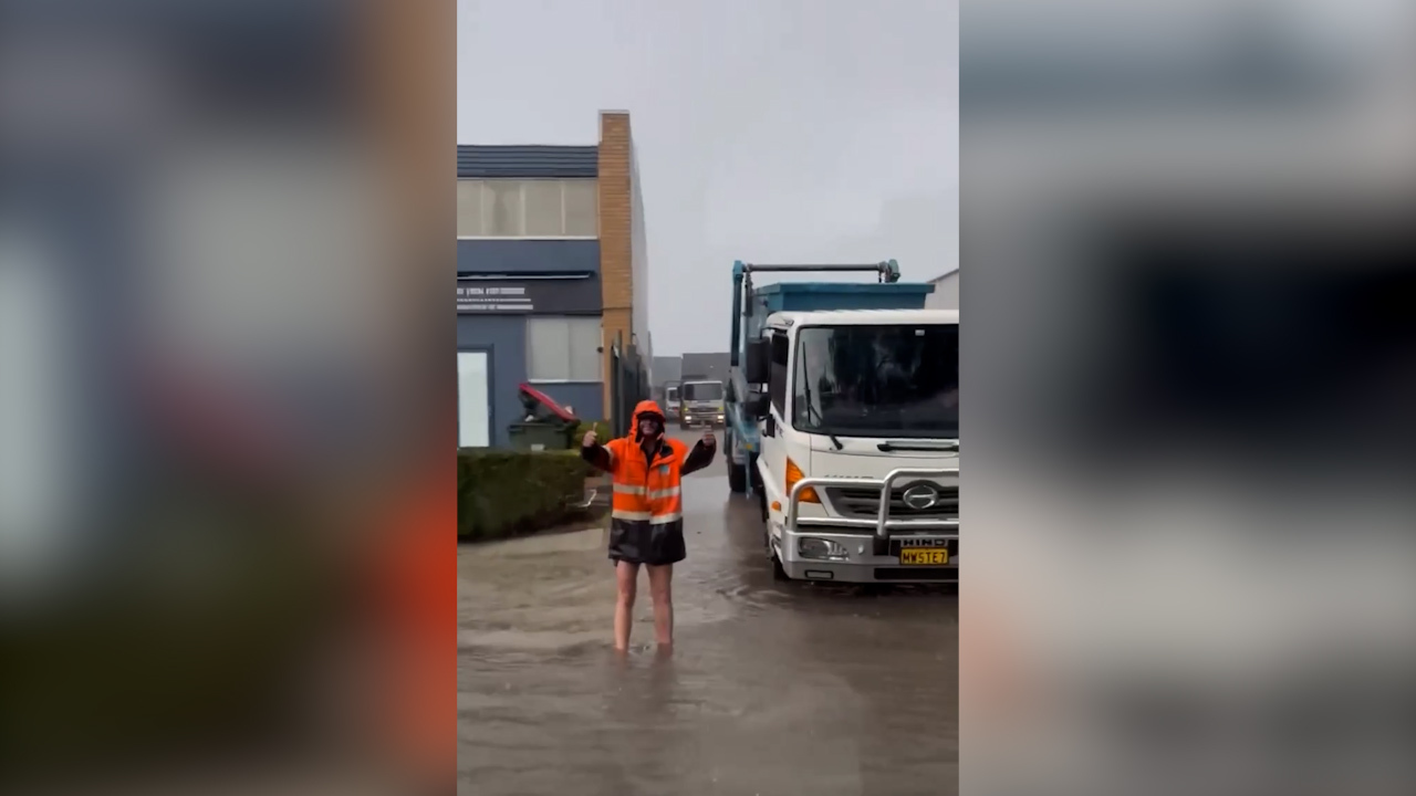 Flash flooding in Sutherland Shire.